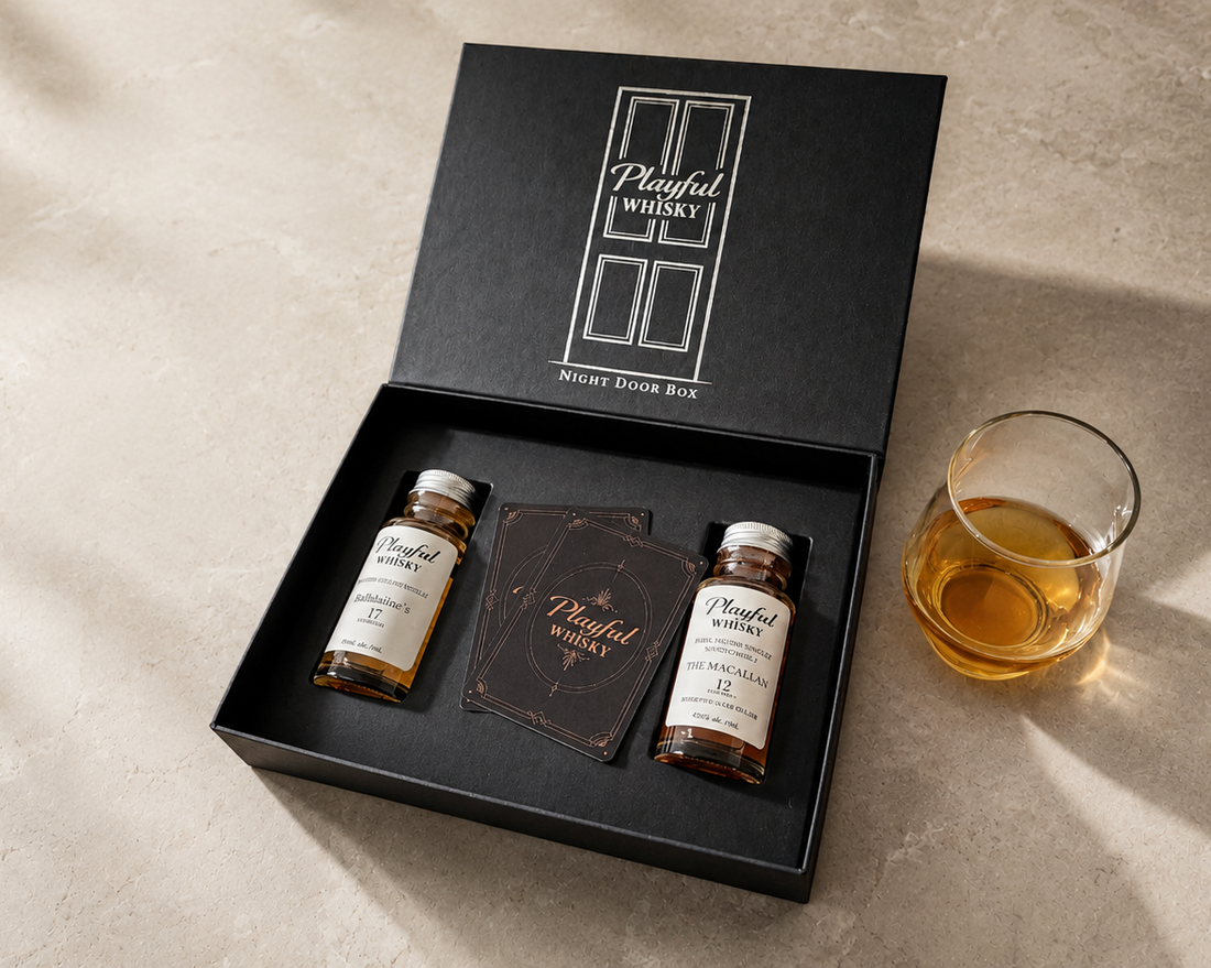 敬老の日に贈るウイスキー飲み比べギフト NIGHT DOOR BOX