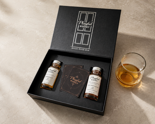 敬老の日に贈るウイスキー飲み比べギフト NIGHT DOOR BOX