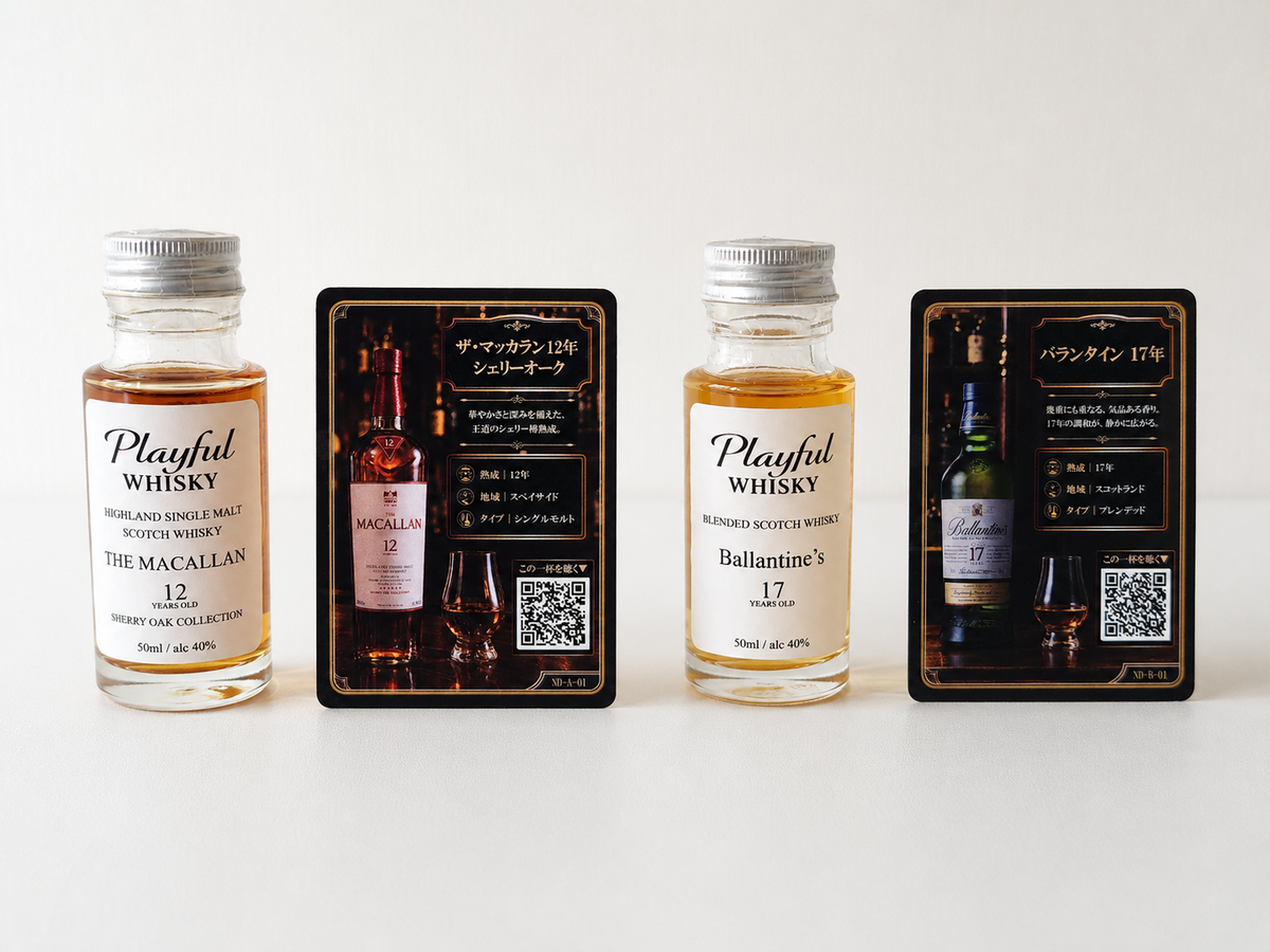 NIGHT DOOR BOX ウイスキー飲み比べギフト|Playful Whisky NIGHT DOOR BOX ウイスキー飲み比べギフト|Playful Whisky